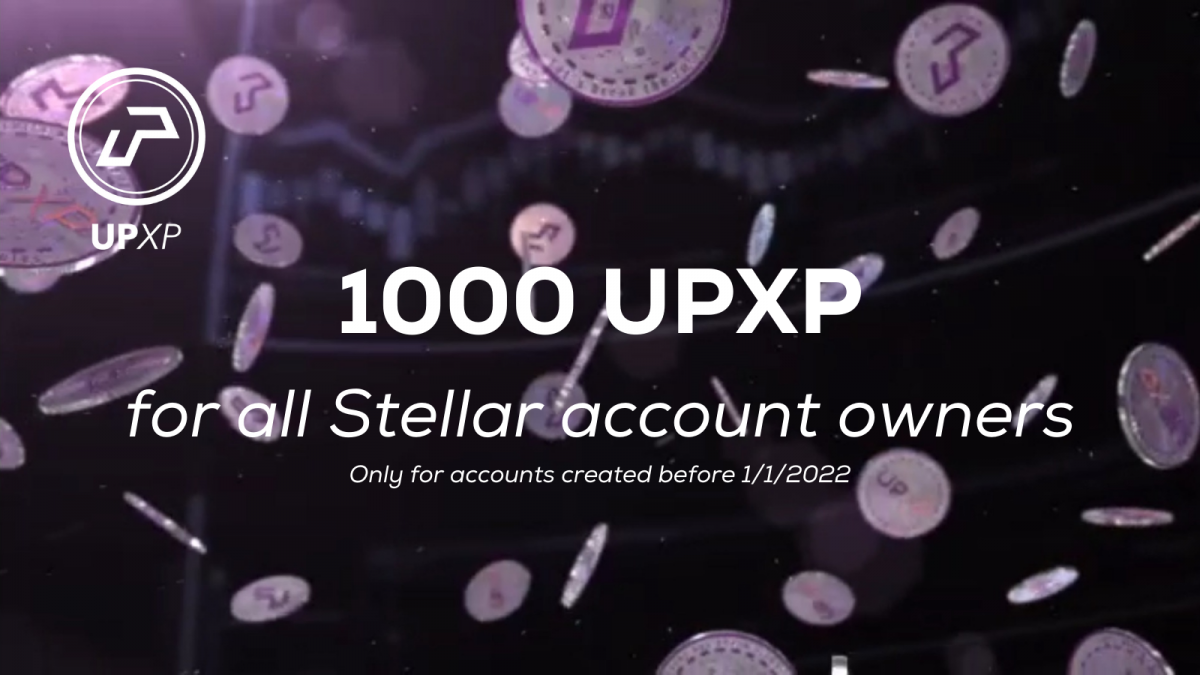 Exclusive UPXP Airdrop for Stellar account owner